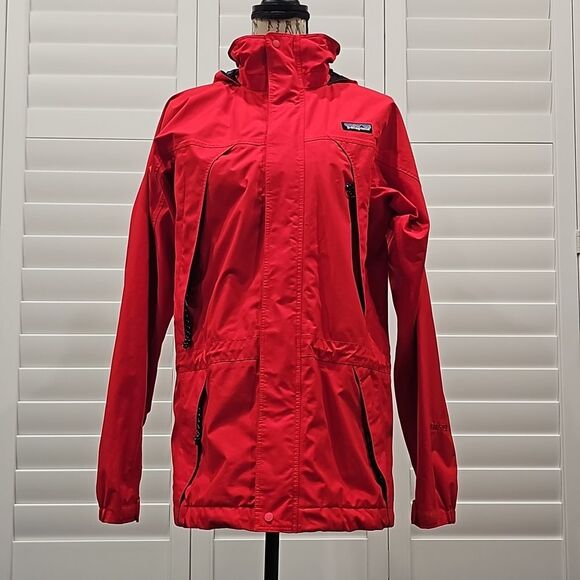 Patagonia Vintage M's Liquid Sky Jacket Style #83590 Red Sz XSmall Used